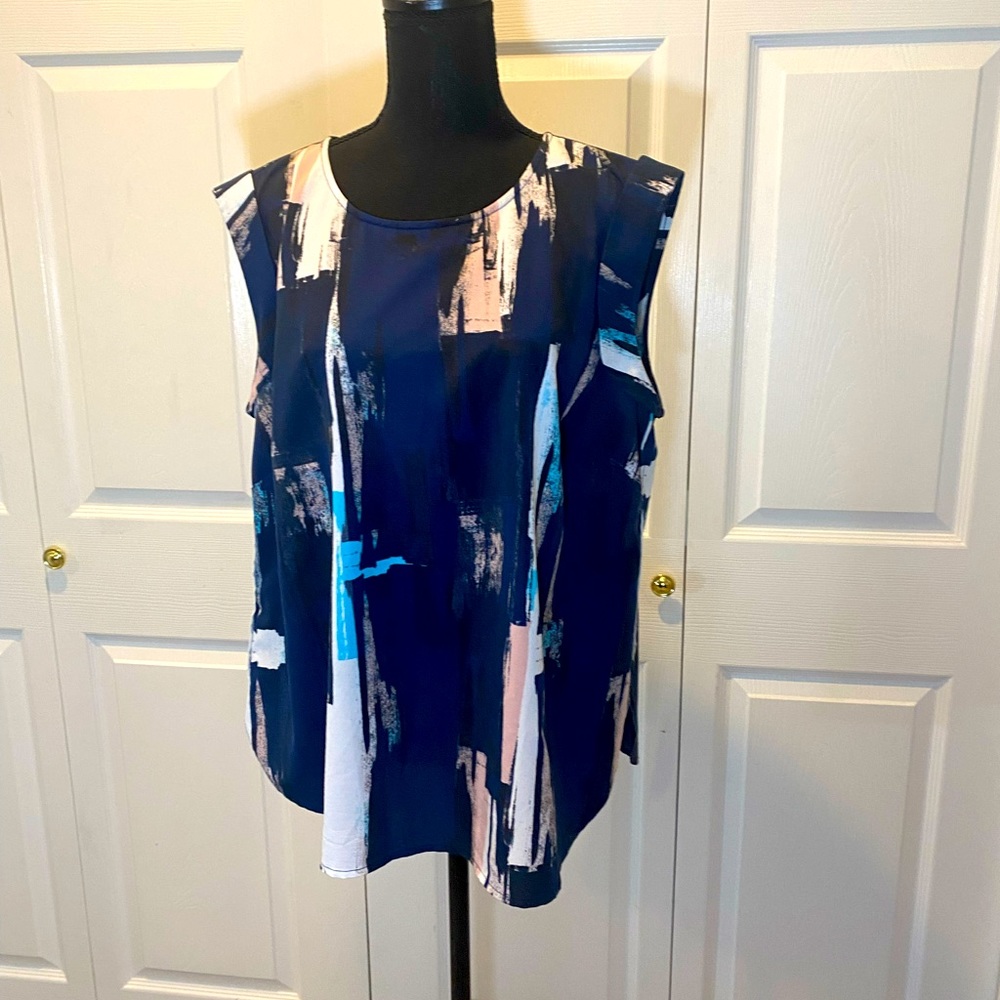 Sejour multi-colored shell, size 14W